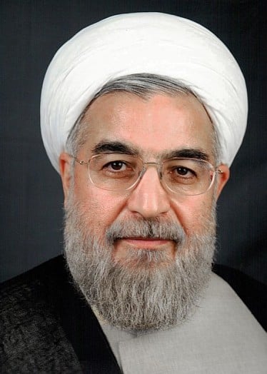 Who is Hassan Rouhani married to?