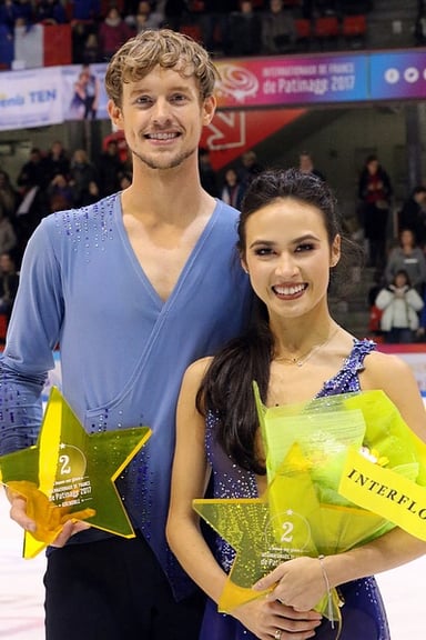 How many times has Madison Chock competed in the Four Continents Championship?