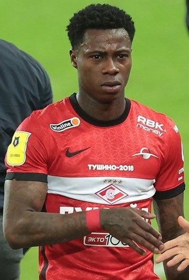 In what year did Quincy Promes become the RPL top scorer?