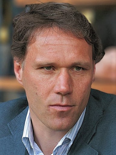 In which year did Marco van Basten retire from professional football?