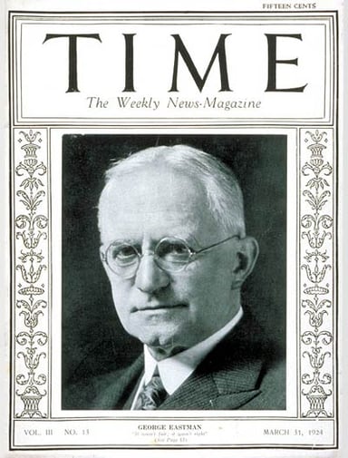 When was George Eastman born?