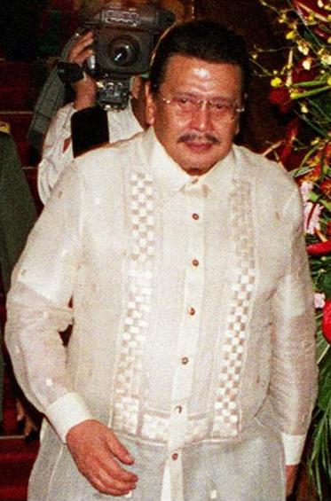 Joseph Estrada was the first chief executive in Asia to be what?