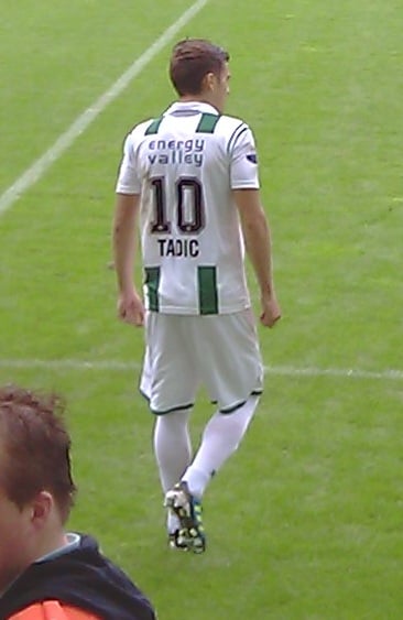 Which club did Tadić join after Groningen?