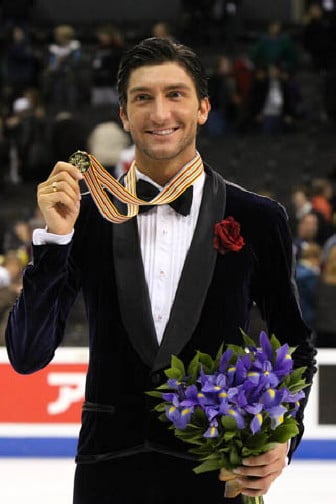 What was the first award Evan Lysacek won in his career?
