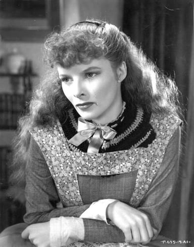What was the name of the film that Katharine Hepburn bought the rights to, ensuring she would be the star?
