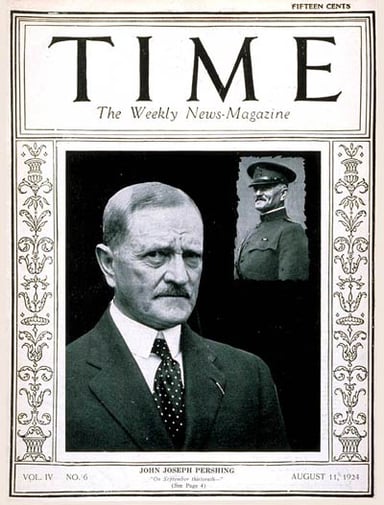 How were Pershing's tactics during World War I viewed by some historians?