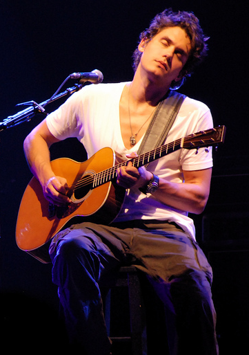 What was the name of the live album John Mayer released in 2005?