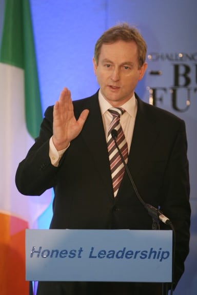 What political party did Enda Kenny belong to? 