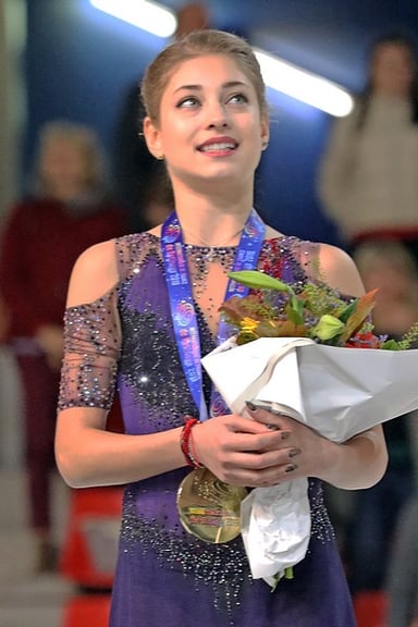 How many Grand Prix medals has Alena Kostornaia won to date?