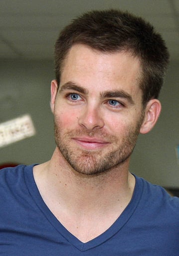What character did Chris Pine play in "Into the Woods"?
