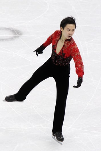 What did Denis Ten help qualify for Kazakhstan at the Olympics?