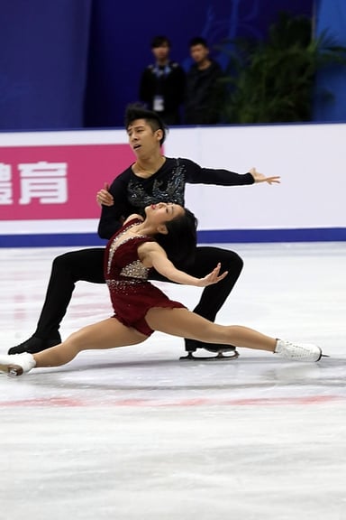 In which competition did Sui and Han win gold as juniors?