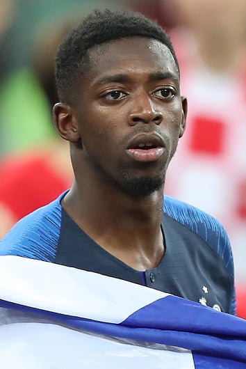 How many goals did Dembélé score at youth level for France?