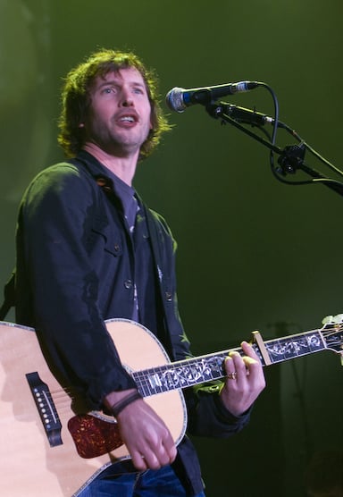 What was James Blunt's first number-one single?