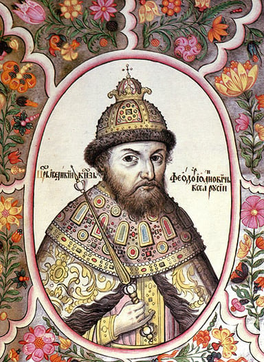 When was Feodor I of Russia born?
