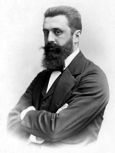 At which age did Theodor Herzl pass away?