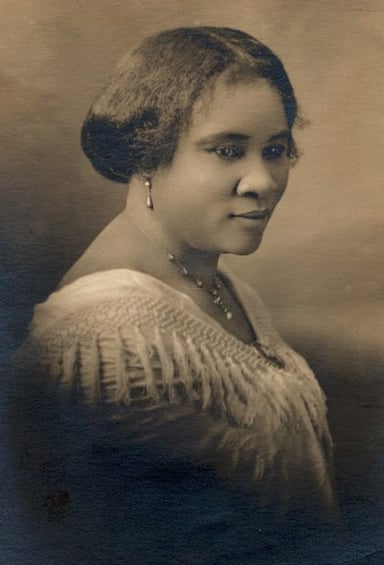 What is a major record of Madam C. J. Walker currently held in the Guinness Book of World Records?