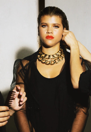 Which famous pop star is Sofia Richie's godfather?
