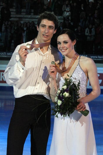 When did Scott Moir and Tessa Virtue retire from the sport?