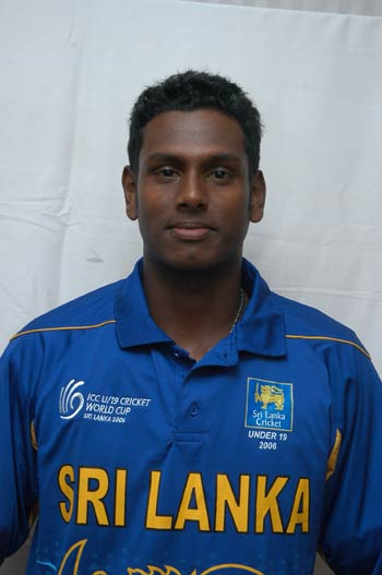 What is Angelo Mathews' full name?