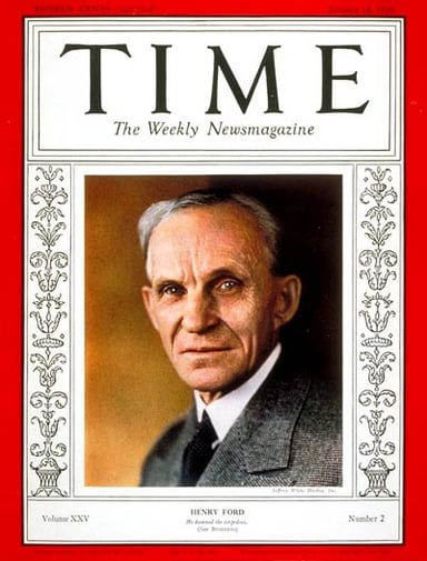 What was the manner of Henry Ford's passing?