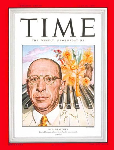 Which of the following is married or has been married to Igor Stravinsky?