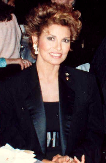 Which 1987 television film earned Raquel Welch a Golden Globe nomination?