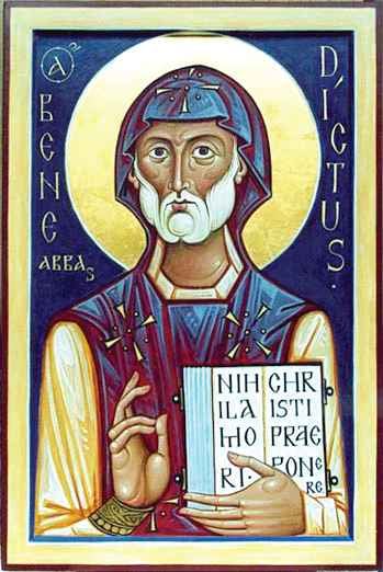What is Benedict of Nursia best known for?