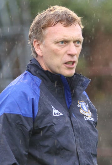Which club did David Moyes manage before joining Everton?