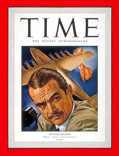 What significant events are related to Howard Hughes? [br] (Select 2 answers)
