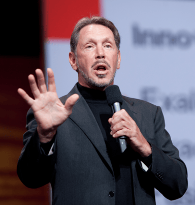 Which position did Larry Ellison hold at Oracle Corporation before becoming the CTO?