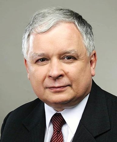 What party did Kaczyński split from to form Law and Justice?