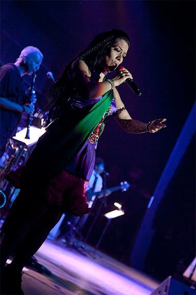 Lila Downs began performing in school with a mix of what musical styles?