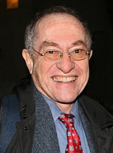 What was the name of Dershowitz's client in the famous 1984 case?