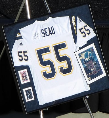 How many seasons did Seau play with the New England Patriots?