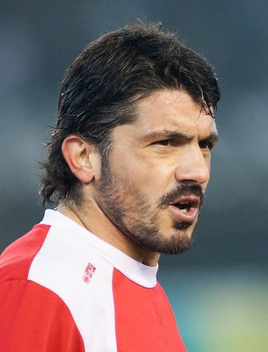 How many Serie A titles did Gattuso win with AC Milan?
