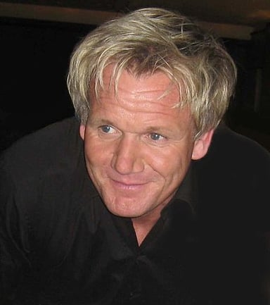At which awards was Ramsay named the top chef in the UK in 2000?