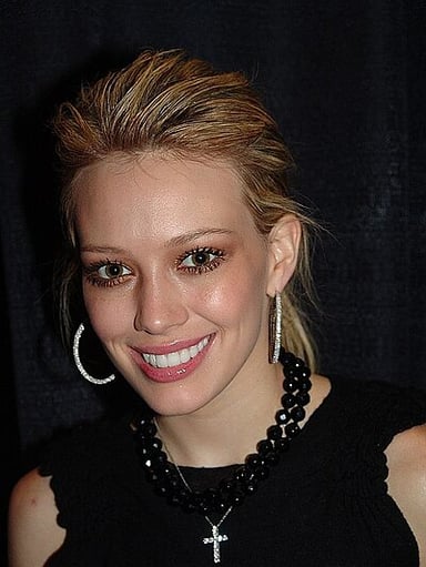 What is Hilary Duff's eye colour?