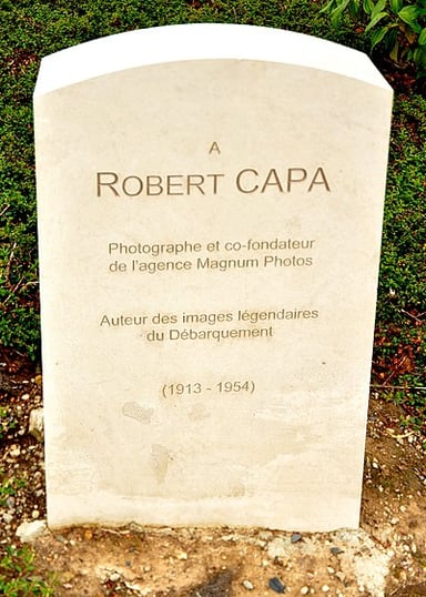 Who was Robert Capa's professional partner?