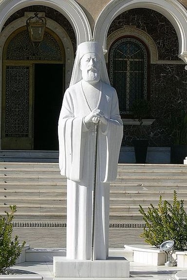 During which years did Makarios III serve as President of Cyprus?