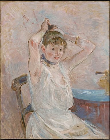 What form of art is Berthe Morisot known for?
