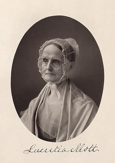 Did Lucretia Mott work towards reforming the position of women in society?