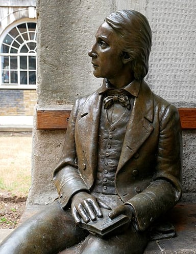 When was John Keats born?