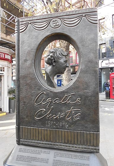 Which fields of work was Agatha Christie active in? [br](Select 2 answers)