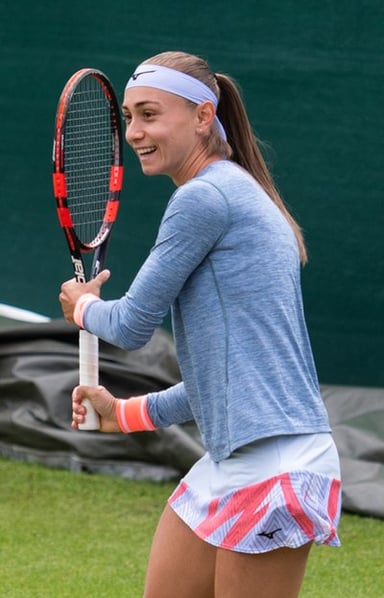 At which tournament did Aleksandra Krunić make her WTA Tour debut?