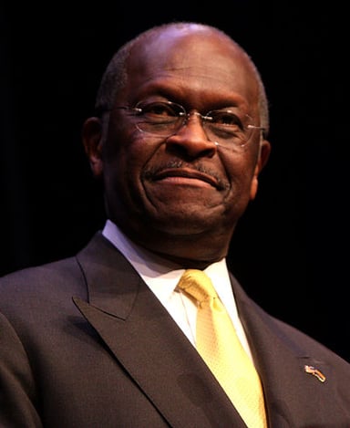 Where did Herman Cain earn his master's degree?