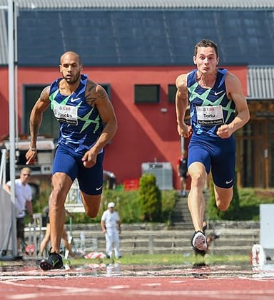 Is Marcell Jacobs the first Italian to win an Olympic gold in the men's 100m race?