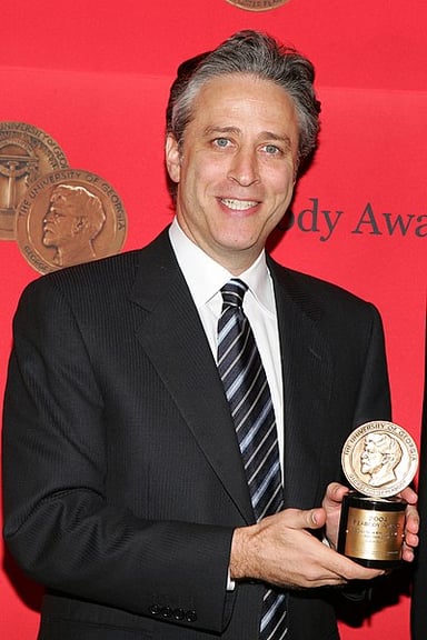 What award did Jon Stewart receive in 2019 for his advocacy work?