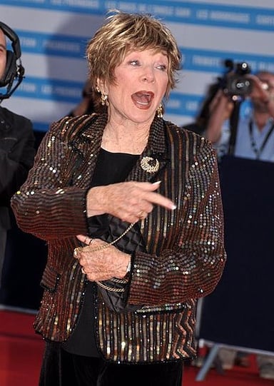 How many times was Shirley MacLaine nominated for the Academy Awards?
