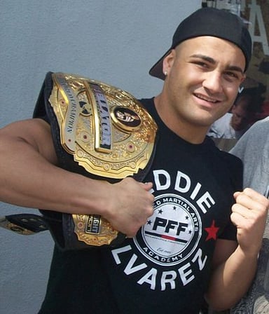 Which Japanese fighting promotion did Eddie Alvarez compete for?